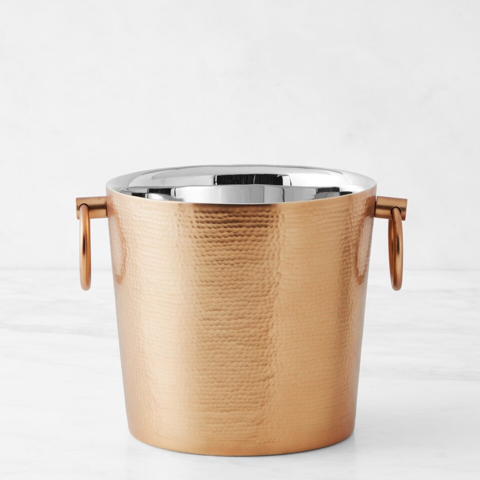 Antique Brass Champagne Bucket Williams Sonoma Australia